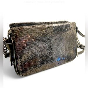 Simply Vera Wang Crossbody- Black Sparkly NWT
